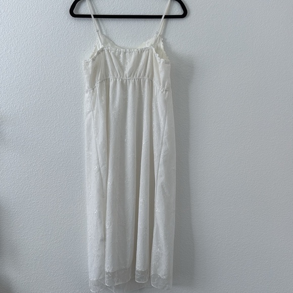Vintage Vivien white lace bridal slip dress - Picture 2 of 6